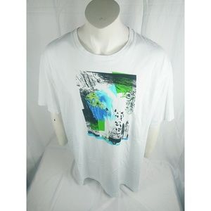 Robert Graham 4XT Graphic Shirt White